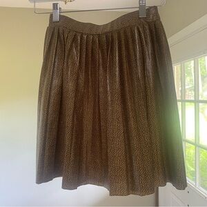 Zara cheetah print skirt